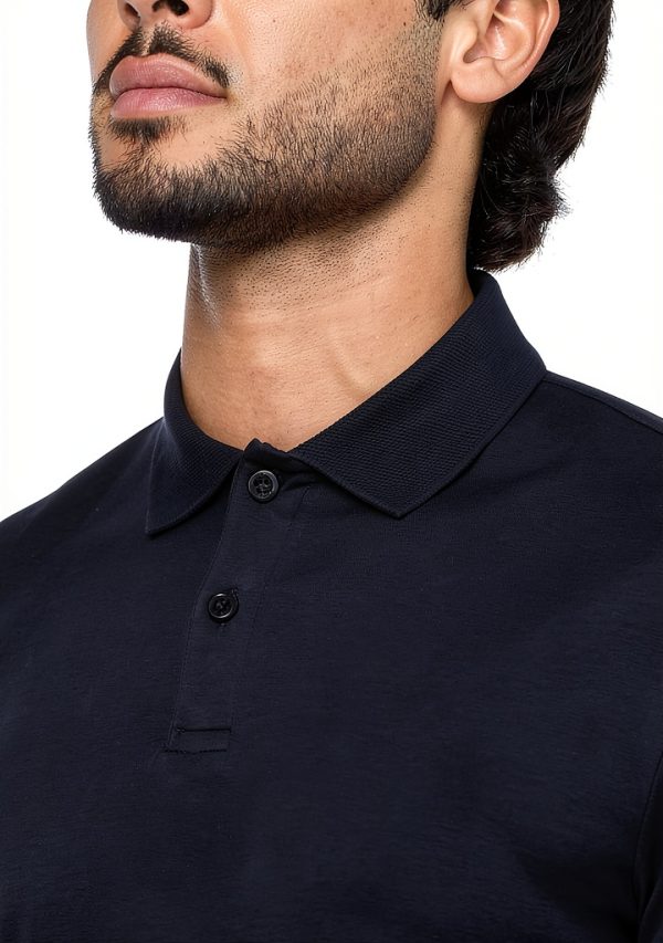 BOSS Interlock Cotton Polo Shirt Mens Premium Comfort Fit-2