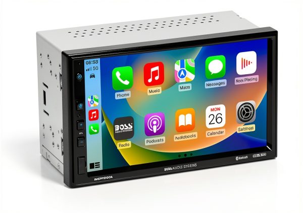 BOSS Audio Car Stereo with Apple CarPlay Android Auto-0