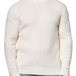BOSS Mens Basket Weave Knit Pullover Lightweight Sweater-0