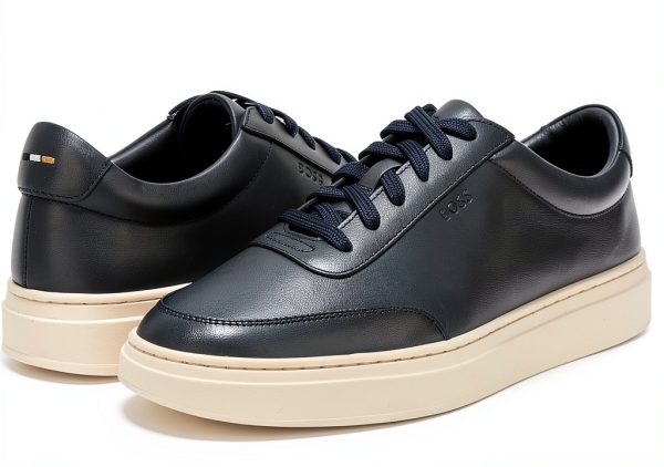 BOSS Mens Kieran Cupsole Dress Sneaker Fashion Comfort-2