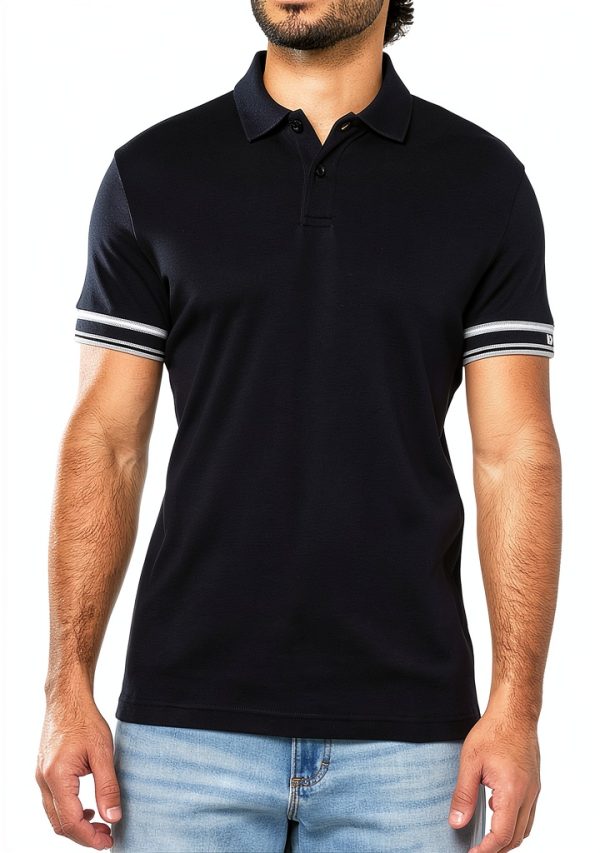BOSS Interlock Cotton Polo Shirt Mens Premium Comfort Fit-0