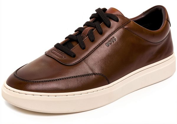 BOSS Kieran Cupsole Dress Sneaker Mens Fashion Casual-0