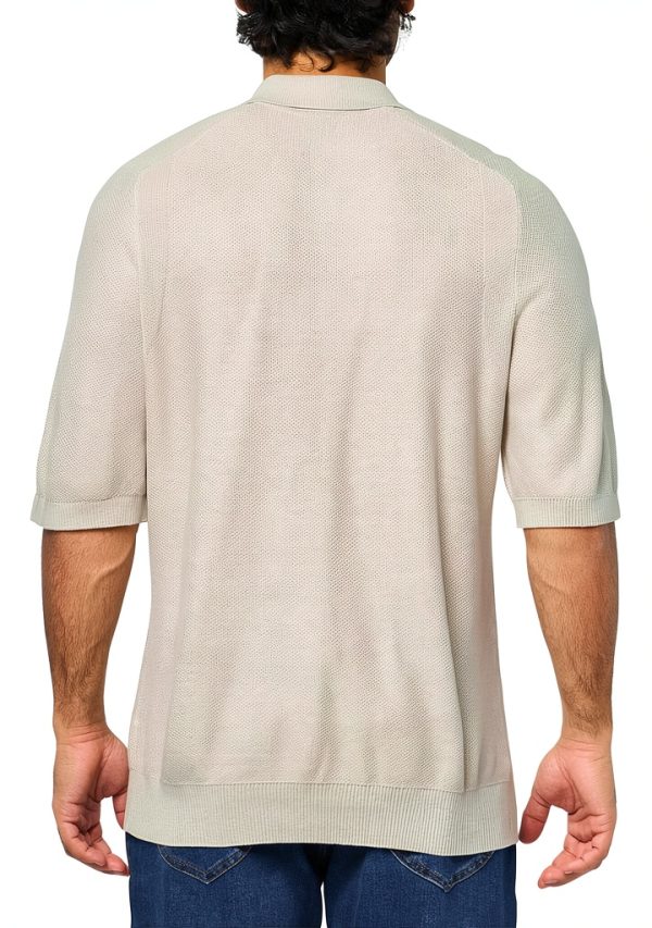 BOSS Basket Weave Knit Pullover Lightweight Sweater Mens-1
