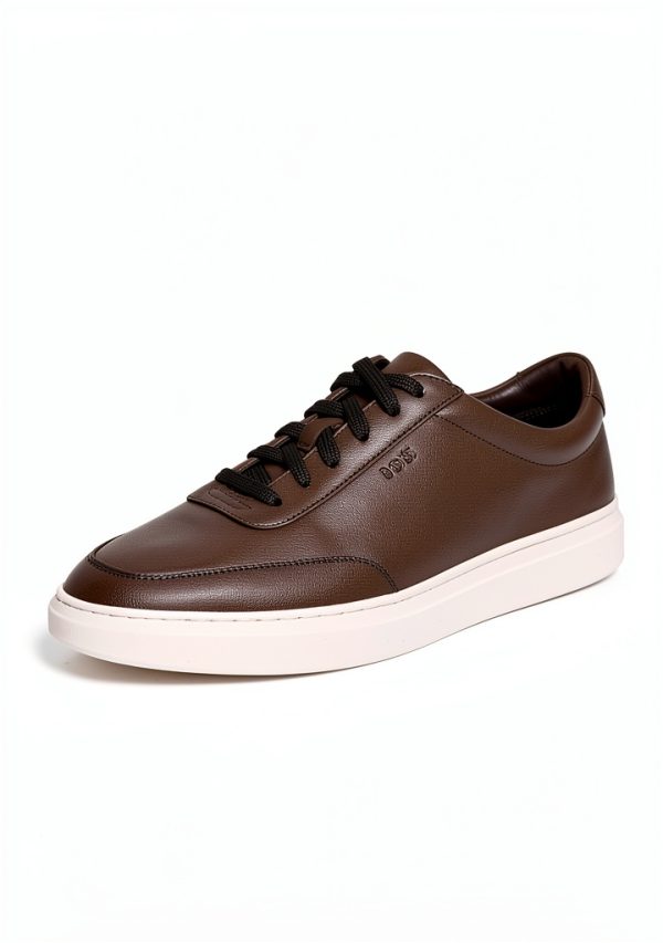 BOSS Kieran Cupsole Dress Sneaker Mens Fashion Casual-1