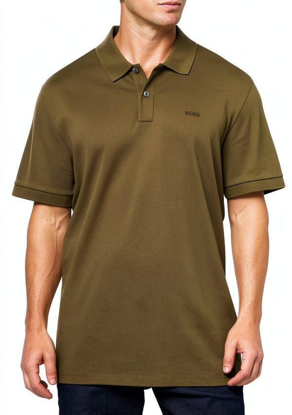 BOSS Pallas Short Sleeve Polo Shirt Mens Regular Fit-0