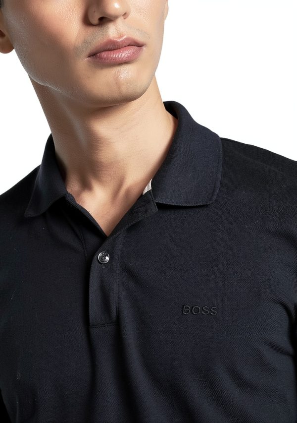 Hugo Boss Mens Polo Shirt Regular Fit Piqué Button Closure-5