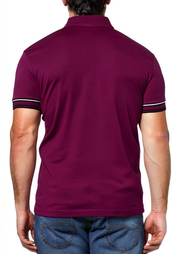 BOSS Interlock Cotton Polo Shirt Mens Casual Wear-1
