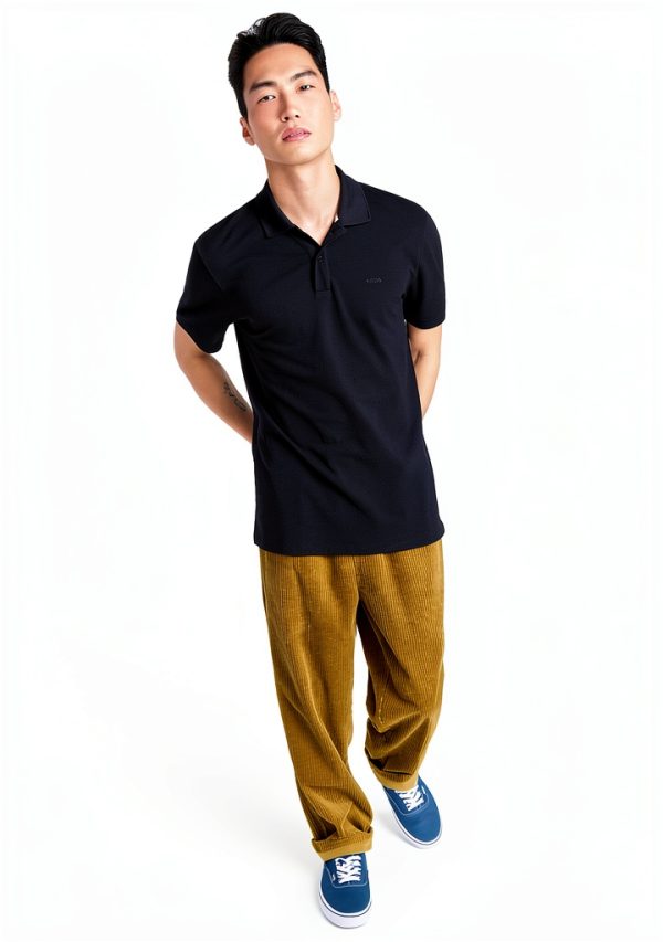 Hugo Boss Mens Polo Shirt Regular Fit Piqué Button Closure-4