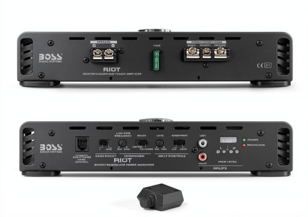 BOSS Audio R1100MK Car Amplifier 1100 Watts Mono Class AB-2