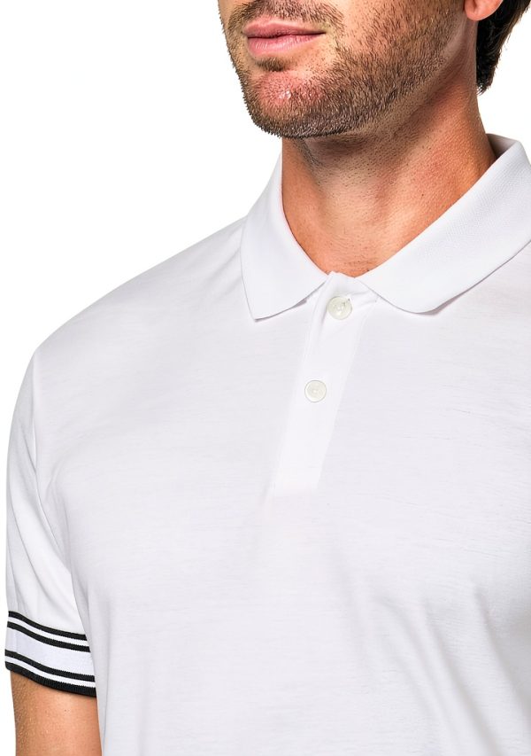 BOSS Interlock Cotton Polo Shirt Mens Casual Wear-2