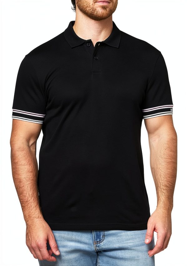 BOSS Interlock Cotton Polo Shirt Mens Clothing Comfort Fit-0
