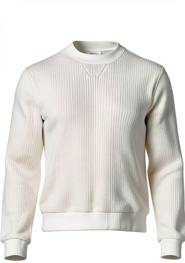 BOSS Mens Basket Weave Knit Pullover Lightweight Sweater-2