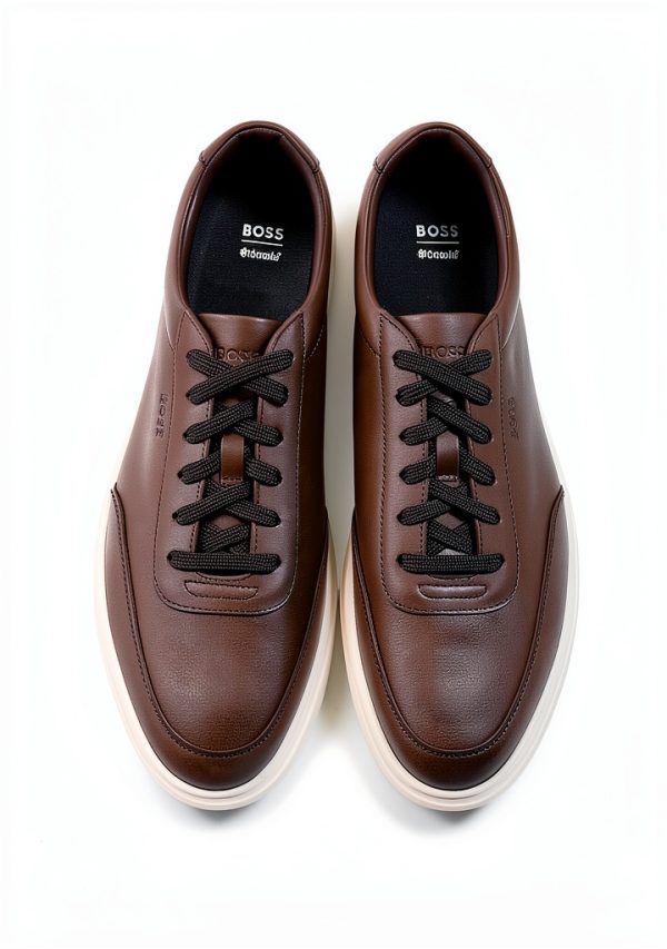 BOSS Kieran Cupsole Dress Sneaker Mens Fashion Casual-3