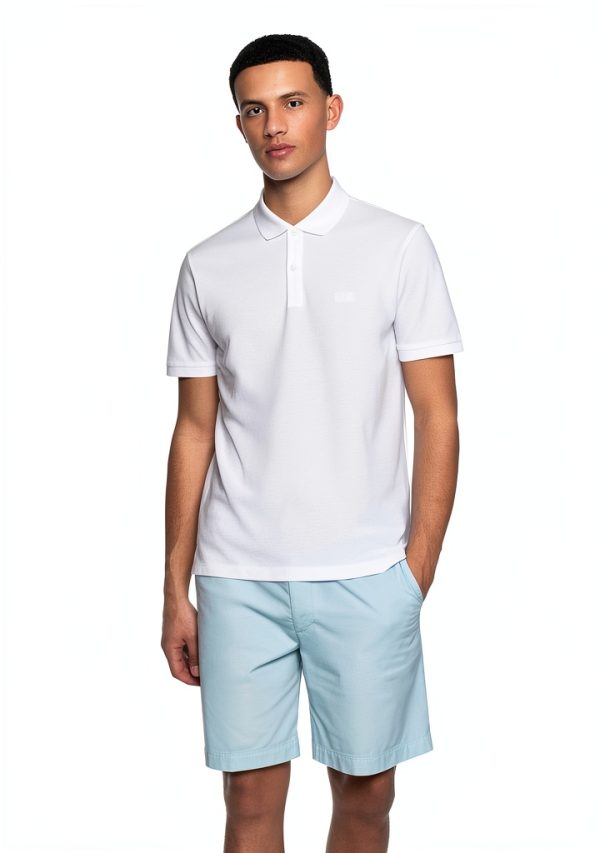 BOSS Mens Polo Shirt Pique Cotton Regular Fit Cuffs-2
