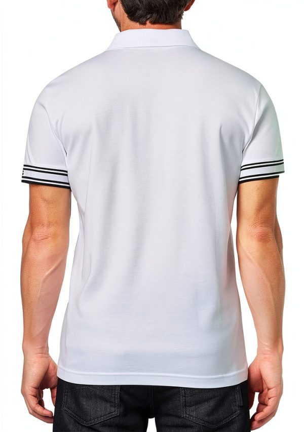 BOSS Interlock Cotton Polo Shirt Mens Casual Wear-1