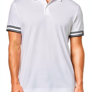BOSS Interlock Cotton Polo Shirt Mens Casual Wear-0