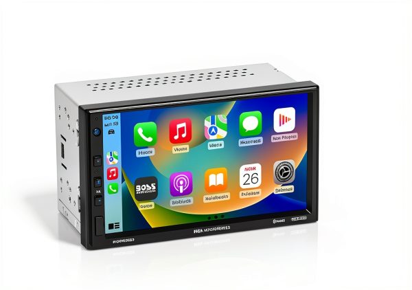 BOSS Audio Car Stereo with Apple CarPlay Android Auto-1