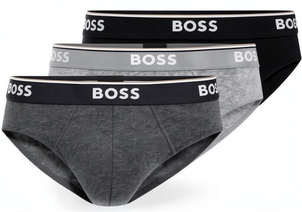 Hugo Boss Mens Briefs Cotton Comfort Refined Waistband-0
