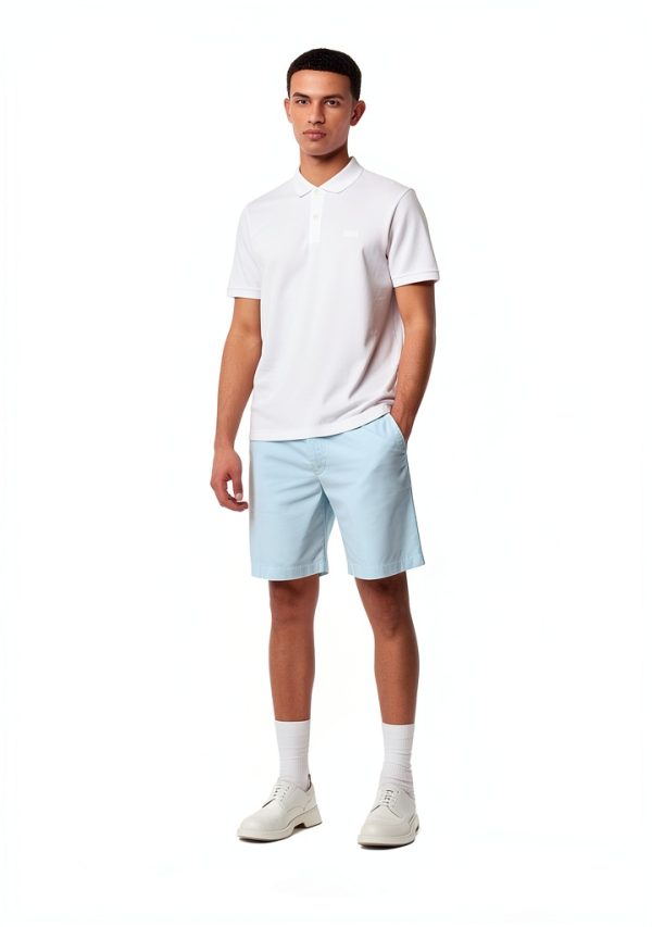BOSS Mens Polo Shirt Pique Cotton Regular Fit Cuffs-1