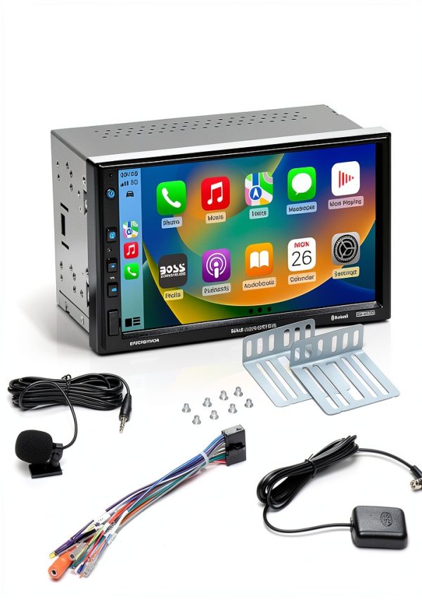 BOSS Audio Car Stereo with Apple CarPlay Android Auto-5
