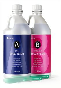 Teexpert Epoxy Resin Crystal Clear Coating Casting Material-0