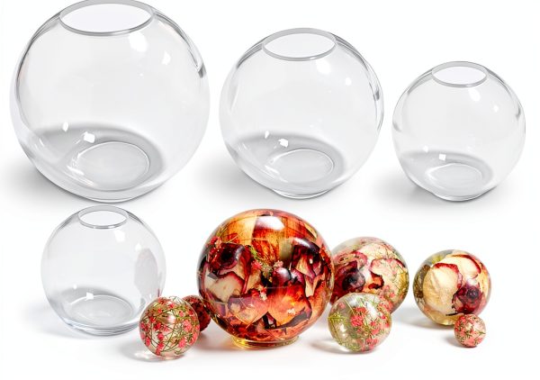 ResinWorld Sphere Molds Silicone Crafting Jewelry Making-0