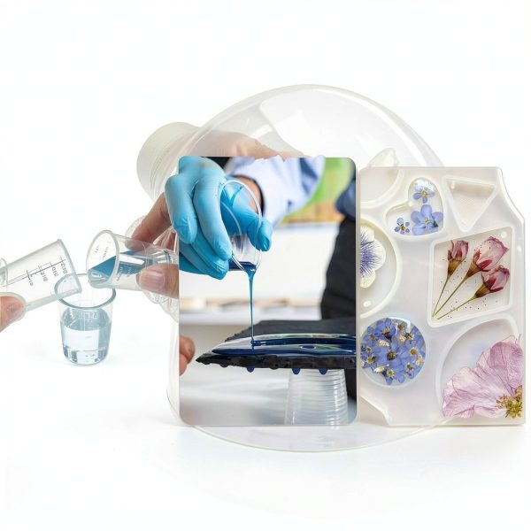 Teexpert Epoxy Resin Crystal Clear UV Resistant Crafts-3