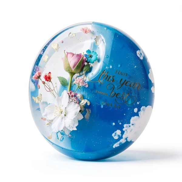 LET'S RESIN Epoxy Resin Kit with Molds Glitter Flowers-6