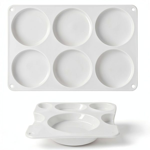 ResinWorld Round Coaster Mold Silicone Crafting Jewelry-1