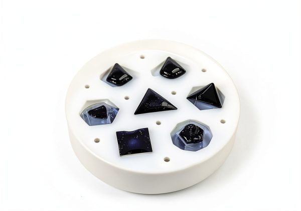 LET'S RESIN Dice Mold Silicone Resin Crafting DnD-4