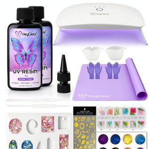 HeyClear UV Resin Kit Jewelry Making Craft Supplies-0