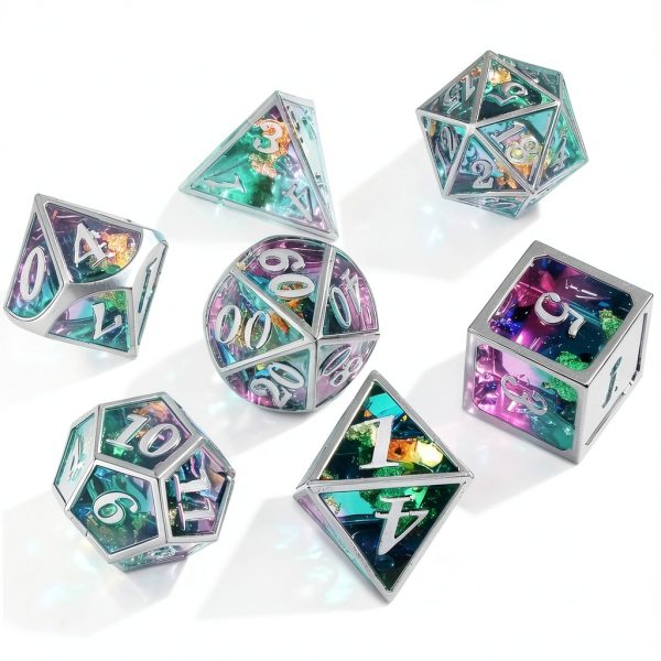 LET'S RESIN Dice Mold Silicone Resin Crafting DnD-5