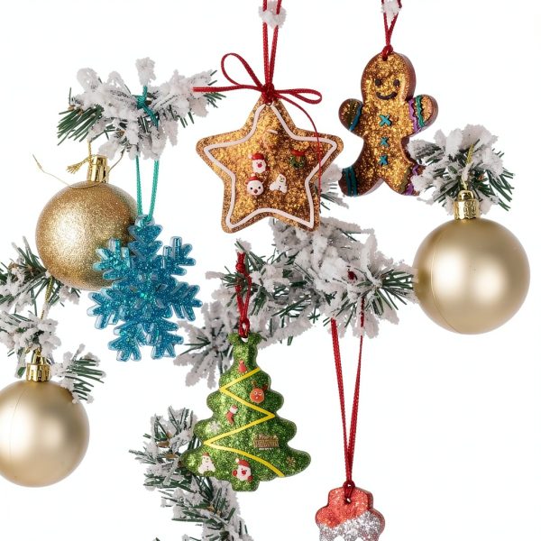 Christmas Resin Molds Silicone Ornaments DIY Crafts Actvty-4
