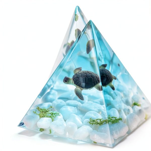 LET'S RESIN Epoxy Resin Kit with Molds Glitter Flowers-1